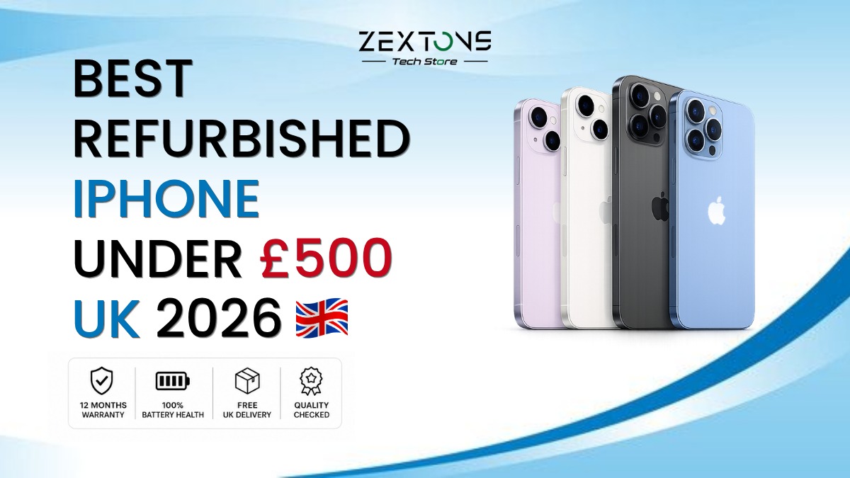 Best Refurbished iPhone Under £500 UK 2026 | Zextons