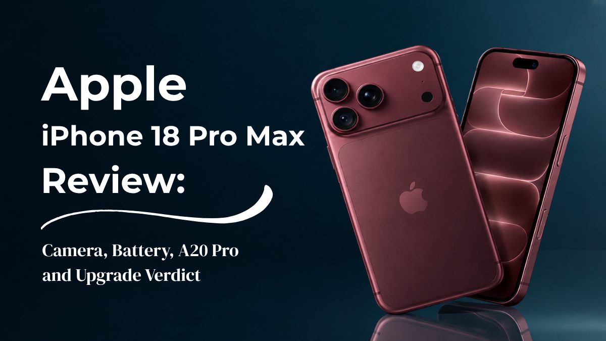 Apple iPhone 18 Pro Max Review