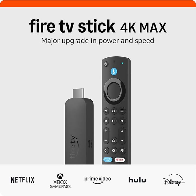 Amazon Fire TV Stick 4K Max - 2nd Generation Brand New Black 16gb