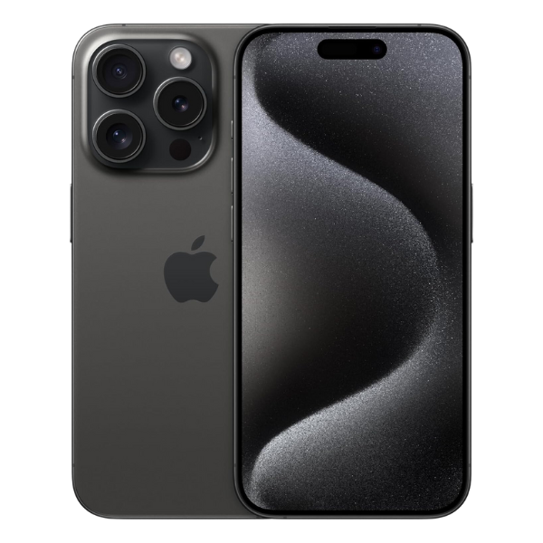 Apple iPhone 15 Pro Max - Unlocked   - Black-Titanium - 256GB