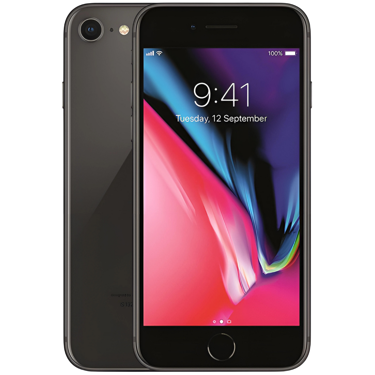 Apple iPhone 8 - Unlocked  - Black - 64GB